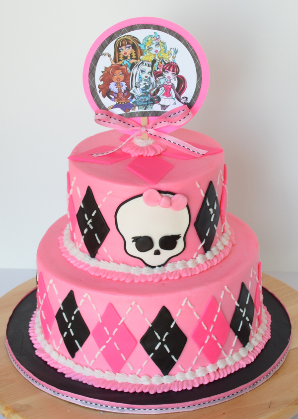 Monster High Birthday Cake