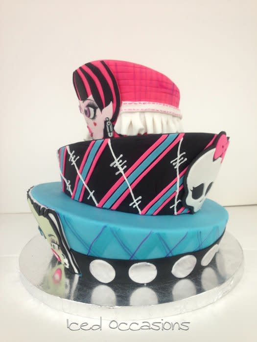 Monster High Birthday Cake Monster High Birthday Cake