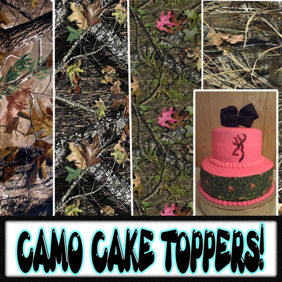 Mossy Oak Edible Cake Sheets