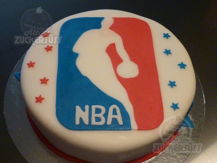 NBA Basketball Birthday Cake