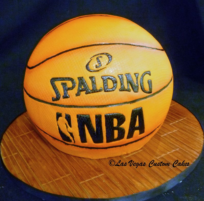 NBA Basketball Cake