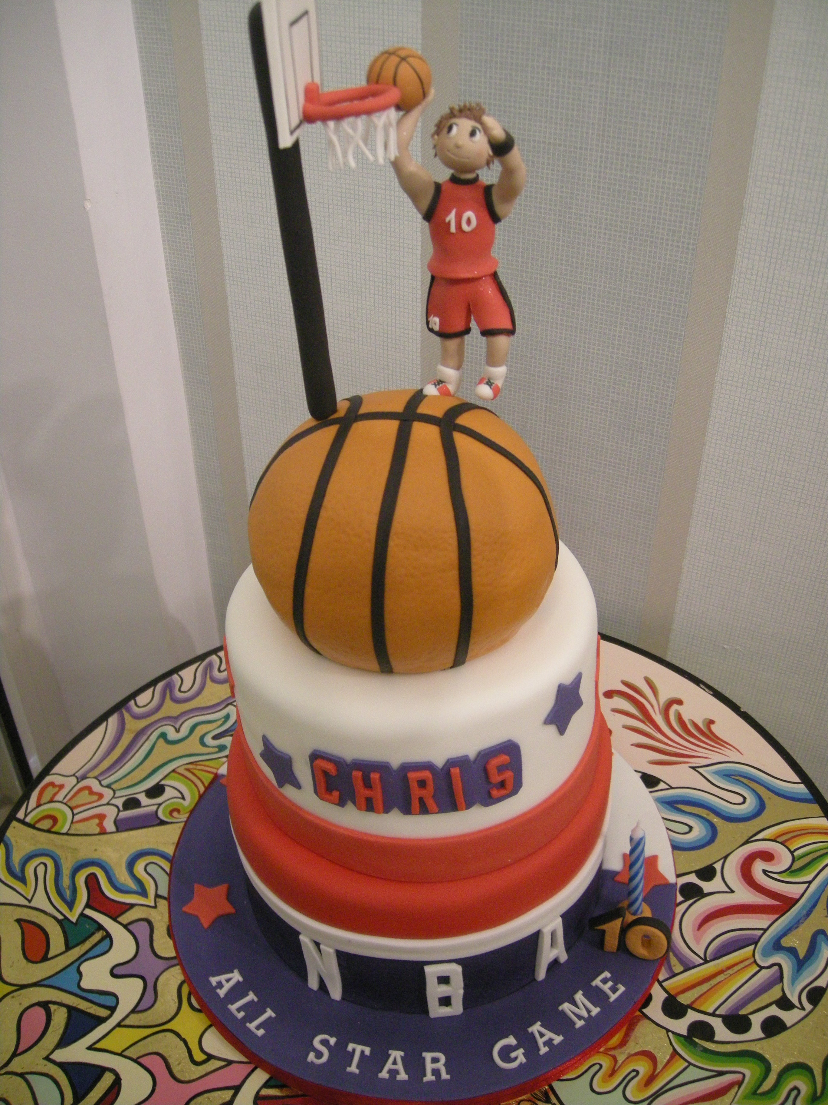NBA Basketball Cakes Ideas