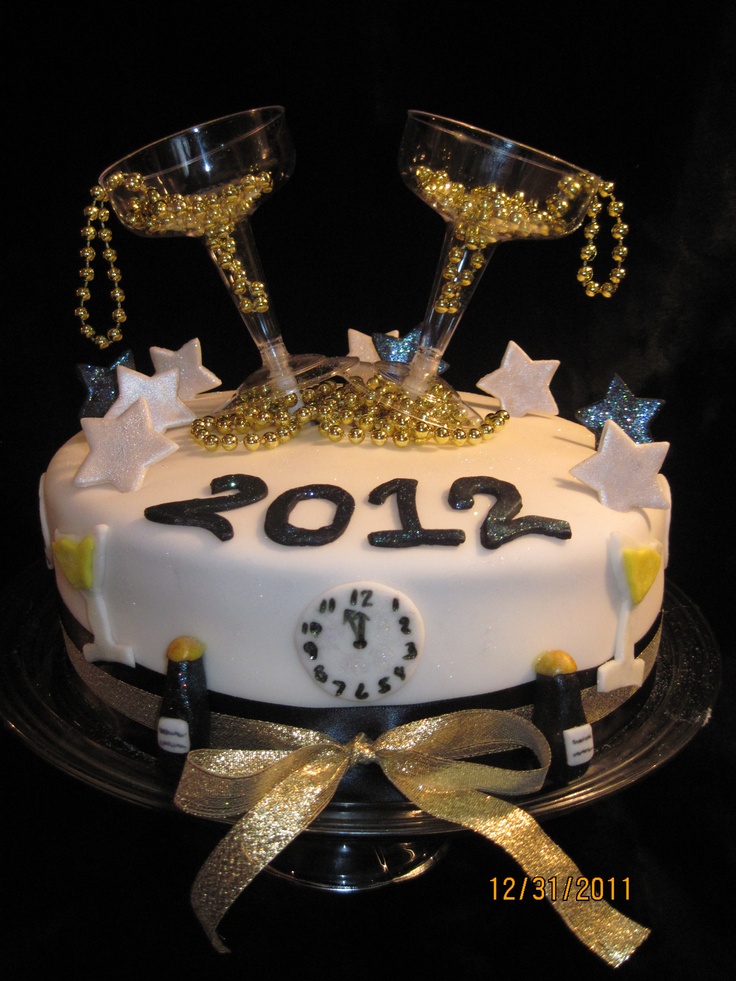 New Year's Cake Idea New Year's Cake Idea