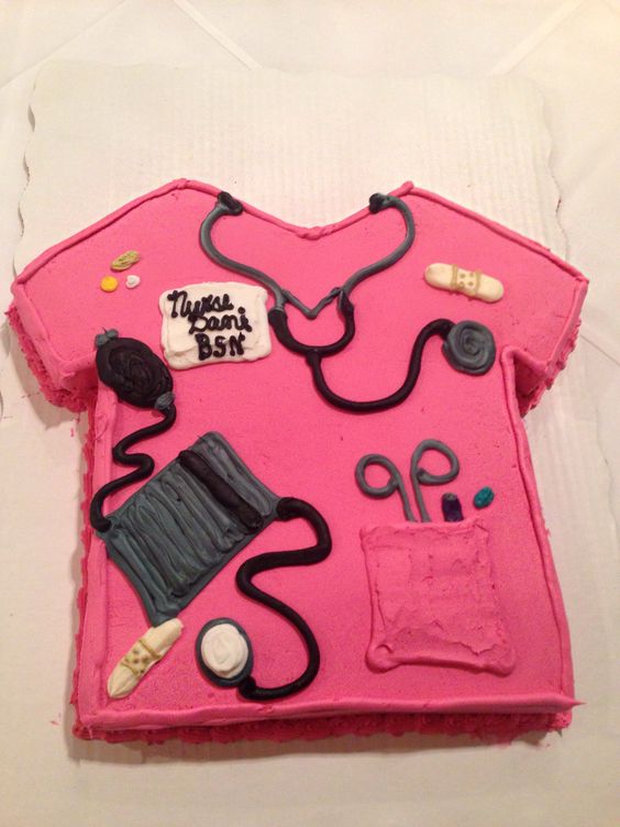 Nurse Graduation Cake