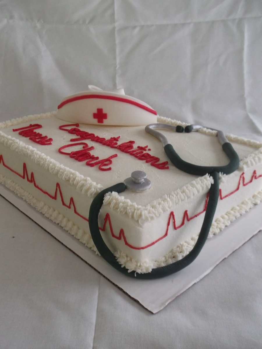 Nursing Graduation Cake