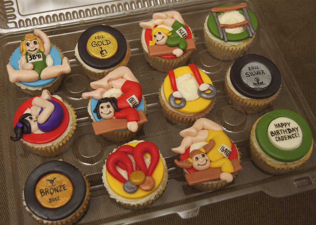 Olympic Cupcakes Olympic Cupcakes