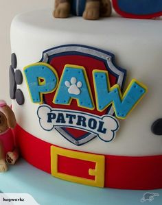PAW Patrol Birthday Cake Logo