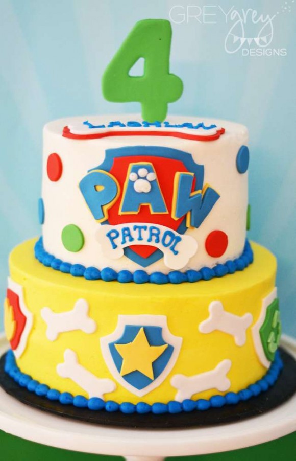 PAW Patrol Birthday Party Cake