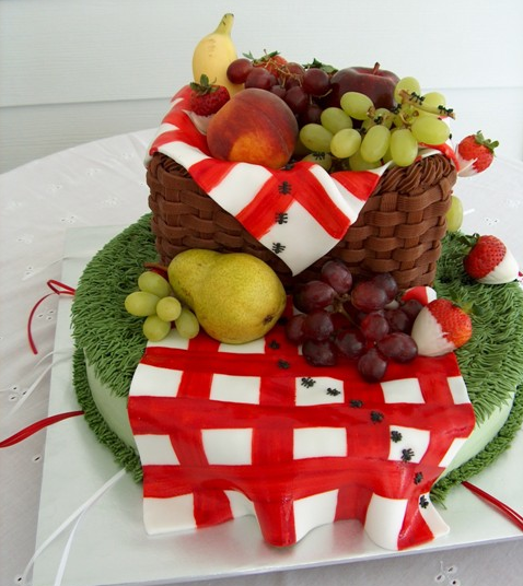 Picnic Basket Cake Picnic Basket Cake