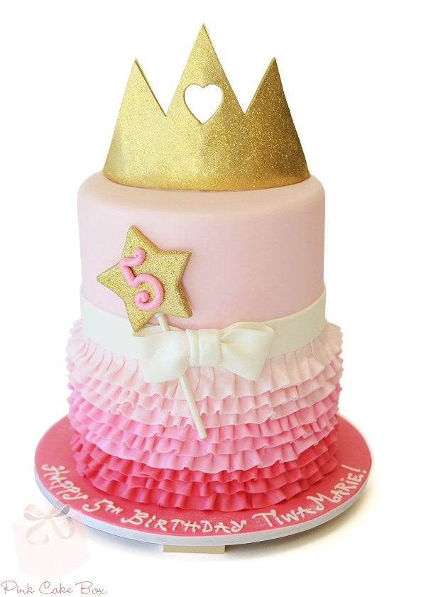 Pink Princess Birthday Cake Pink Princess Birthday Cake