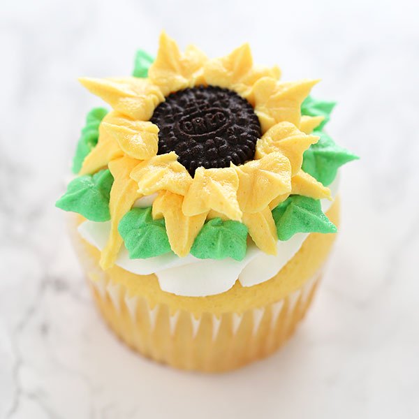 Pinterest Sunflower Cupcakes
