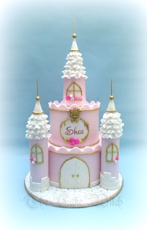 Princess Castle Birthday Cake Princess Castle Birthday Cake