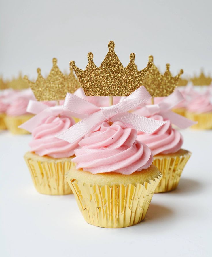 Princess Crown Cupcake Topper