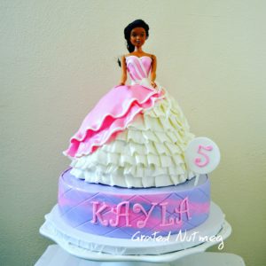 Princess Doll Cake Princess Doll Cake