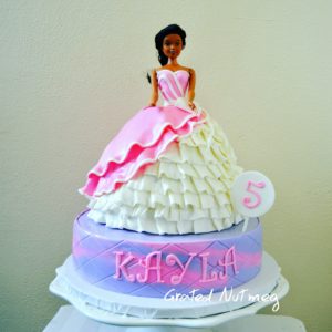 Princess Doll Cake