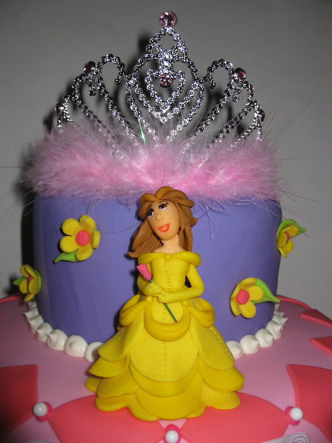 Princess Fondant Cakes Princess Fondant Cakes