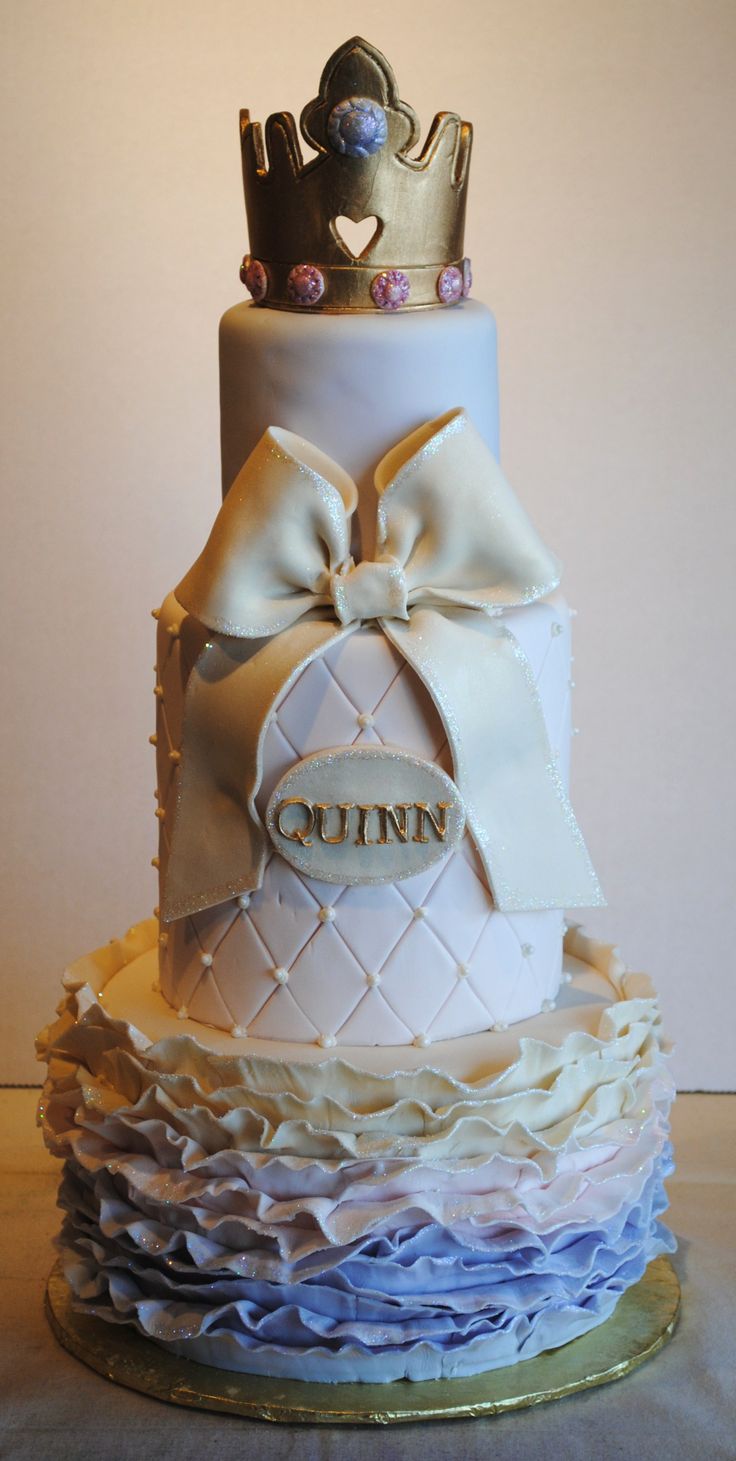 10 Photos of Ruffle Tier Princess Cakes 10 Photos of Ruffle Tier Princess Cakes