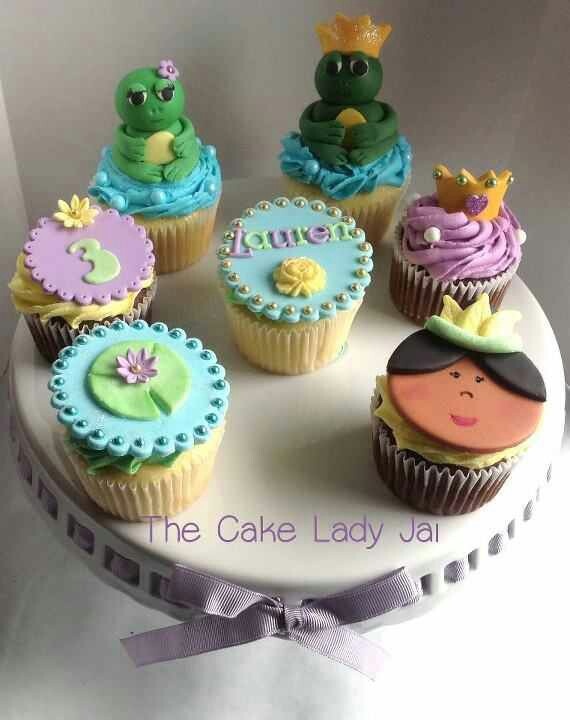 Princess Tiana Cupcake Cake