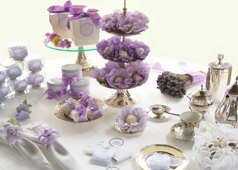 Purple Bridal Shower Ideas
