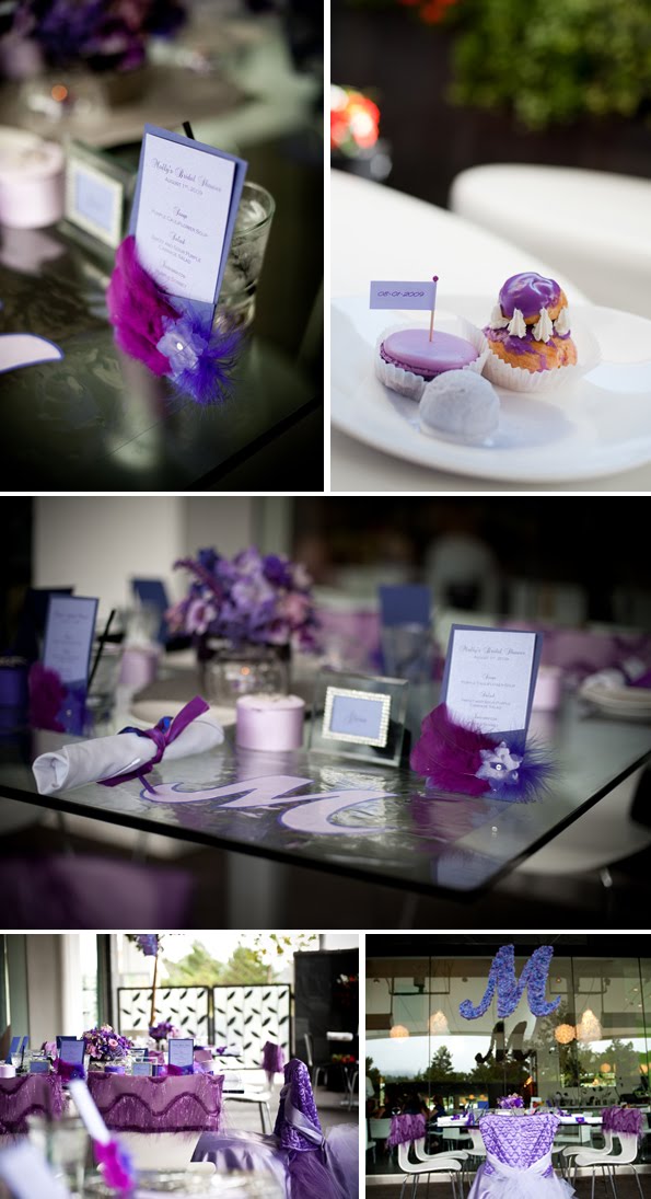 Purple Bridal Shower