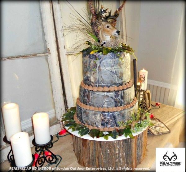 Realtree Camo Cake Decorations