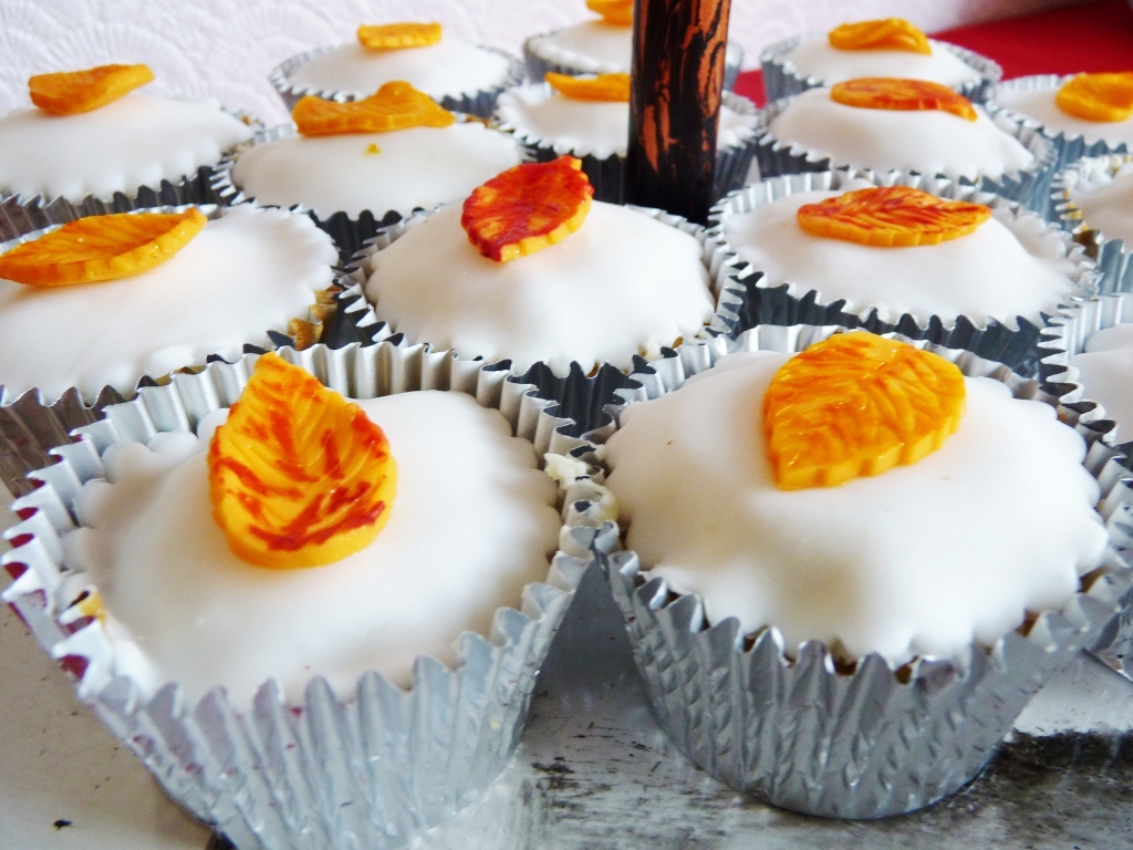 Red and White Cupcake Wedding Cake