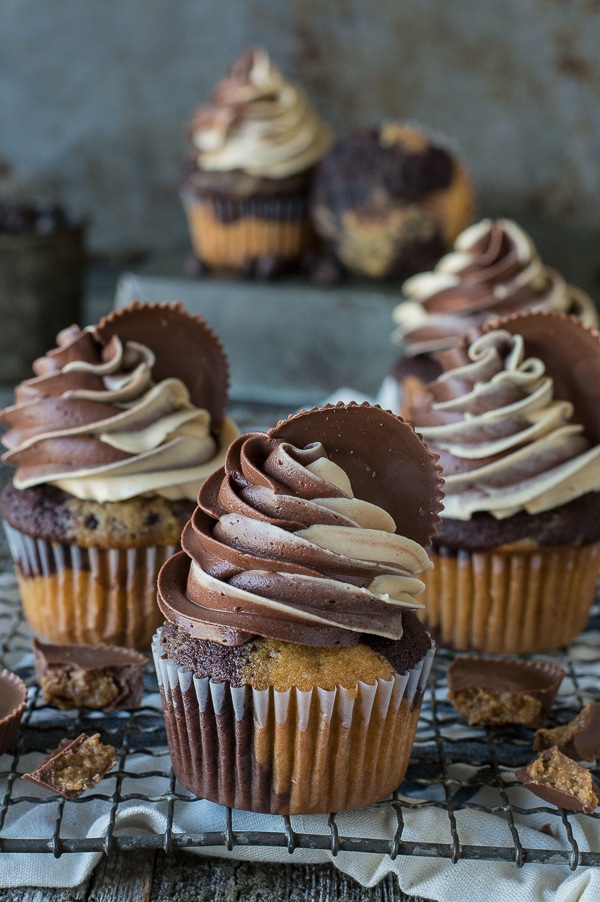Reese's Chocolate Peanut Butter Cup Cupcakes