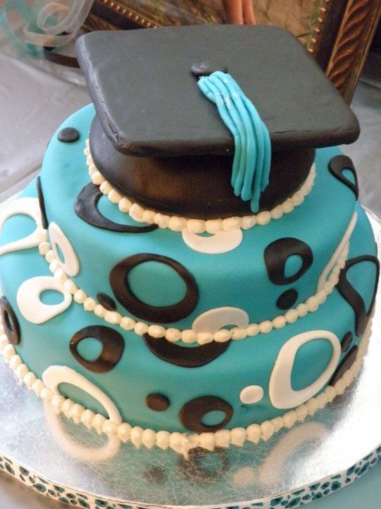 Retro Graduation Cake Retro Graduation Cake