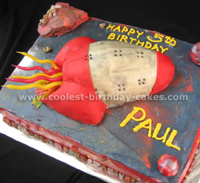 Rocket Ship Birthday Cake Rocket Ship Birthday Cake