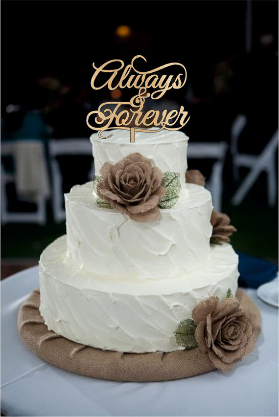 Rustic Wedding Cake Topper Rustic Wedding Cake Topper
