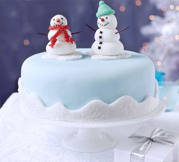 Snowman Cake Decorating Ideas