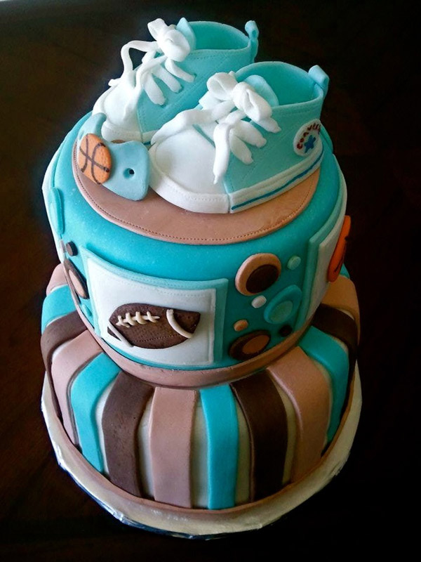 10 Photos of Baby Boy Theme Cakes 10 Photos of Baby Boy Theme Cakes