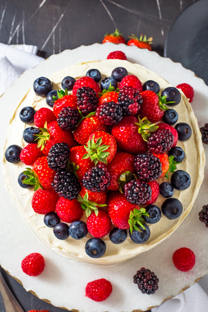 Summer Berry Layer Cake