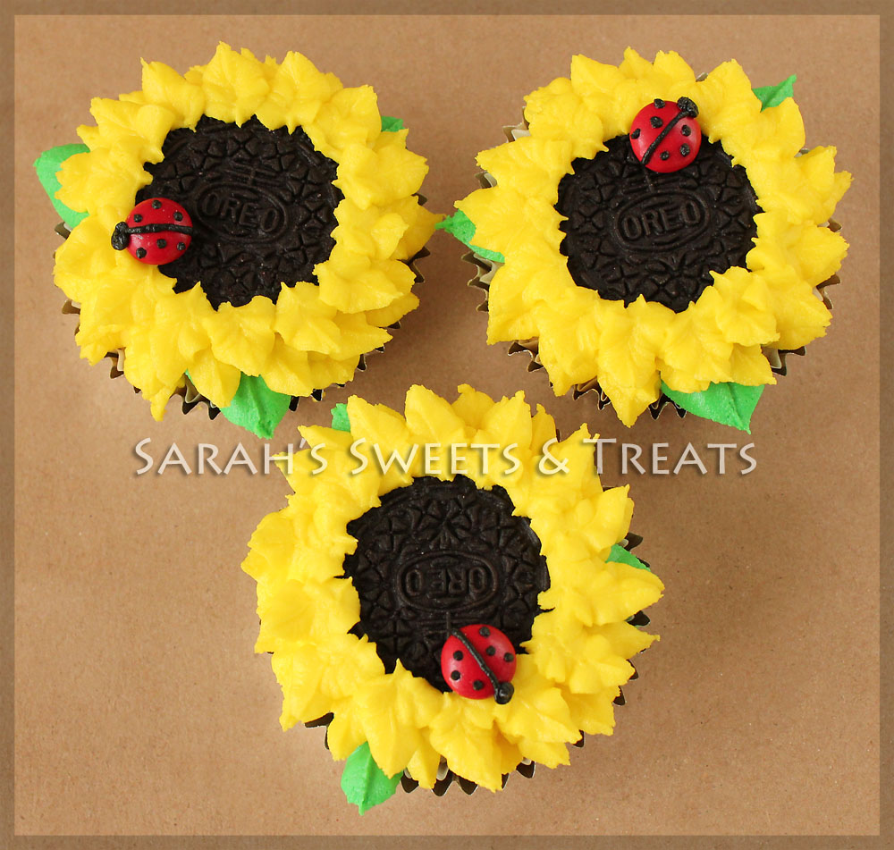 Sunflower Cupcakes