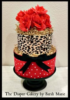 Teal Nautical Diaper Cake Teal Nautical Diaper Cake