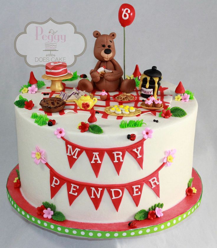 Teddy Bear Picnic Cake Teddy Bear Picnic Cake