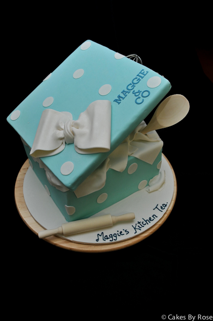 Tiffany and Co. Cake