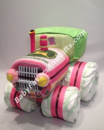 11 Photos of Tractor Diaper Cakes For Girls 11 Photos of Tractor Diaper Cakes For Girls