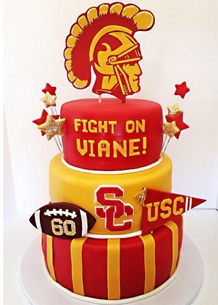 Trojan USC Happy Birthday Cake