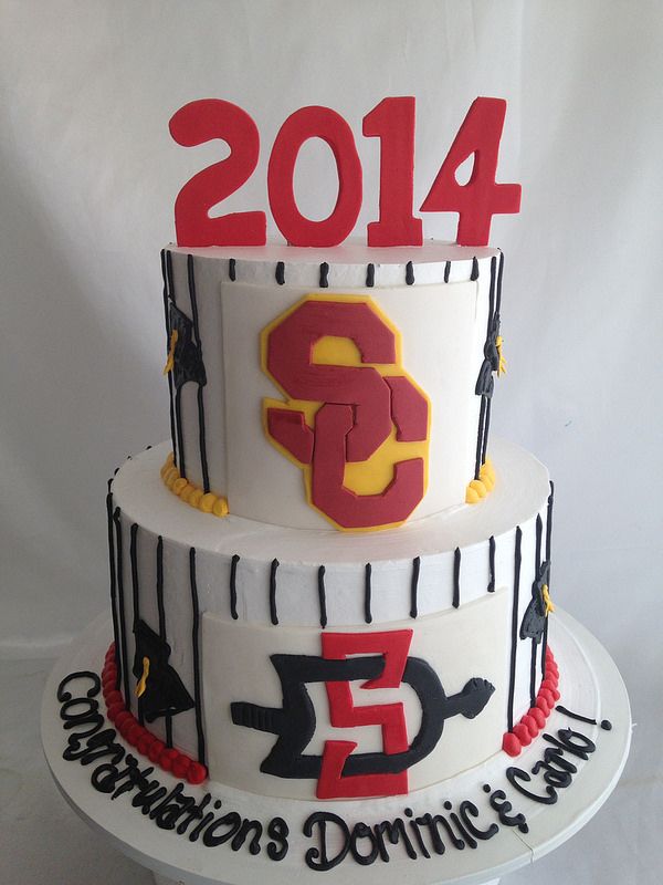USC Graduation Cake USC Graduation Cake
