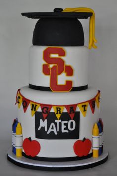 USC Graduation Cake