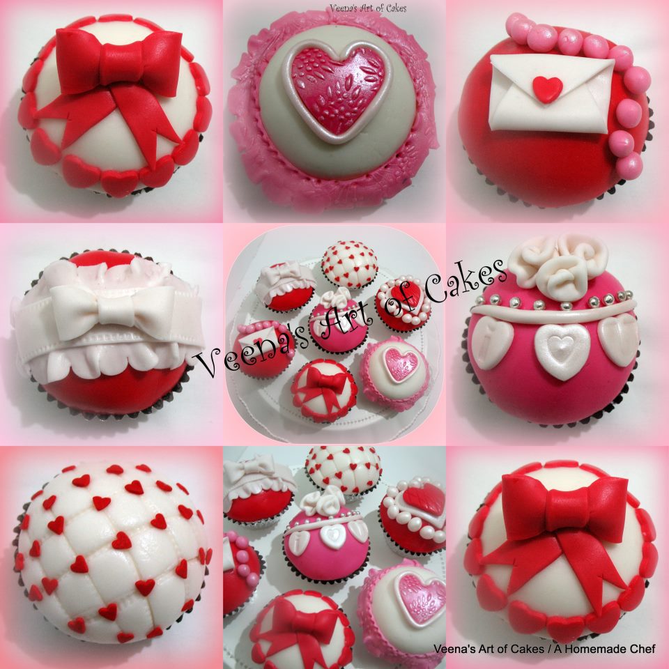 Valentine Inspired Cupcakes