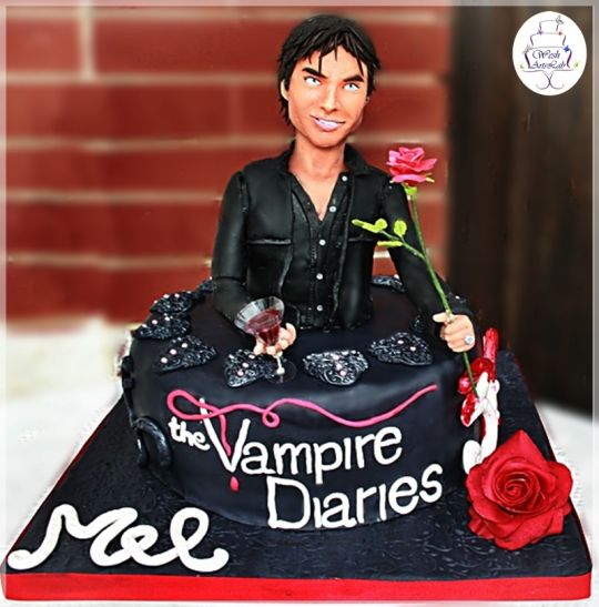 Vampire Diaries Birthday Cake