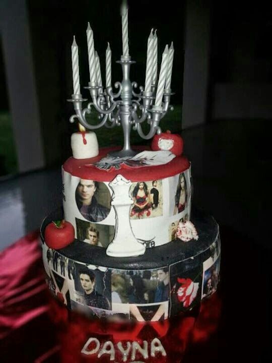 Vampire Diaries Birthday Cake