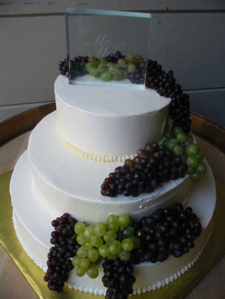 Vineyard Wedding Cake