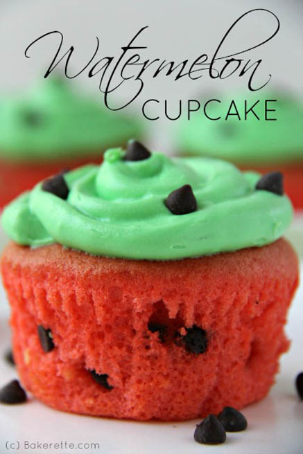 Watermelon Cupcakes