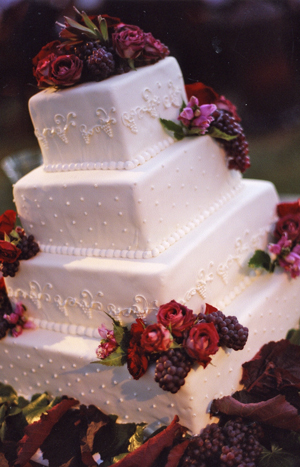 Wine Country Wedding Cake