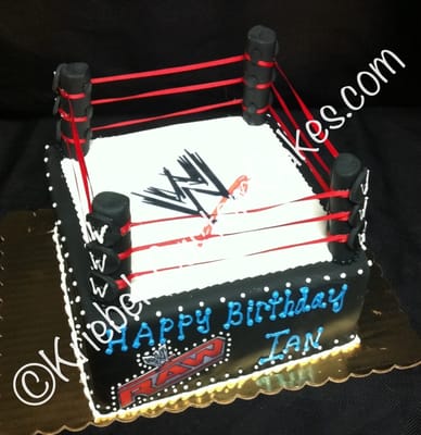 WWE Wrestling Ring Cake