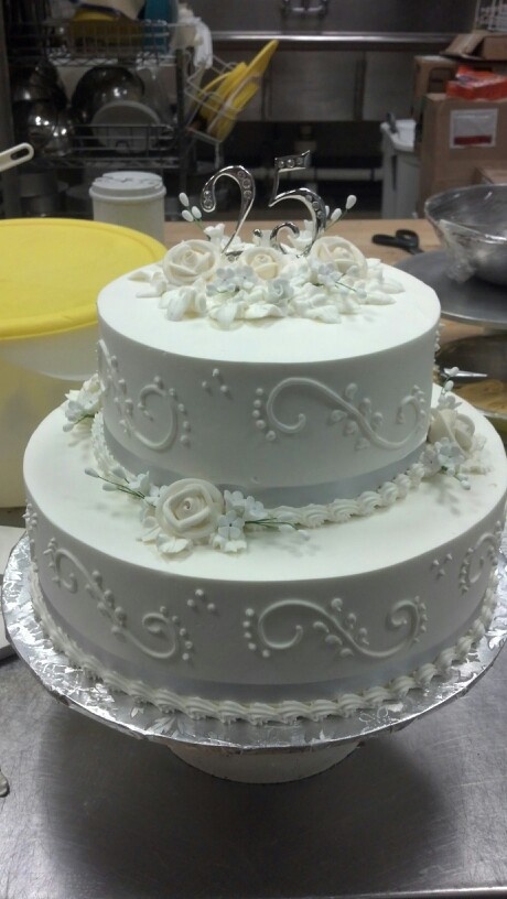 25th Anniversary Cake 25th Anniversary Cake