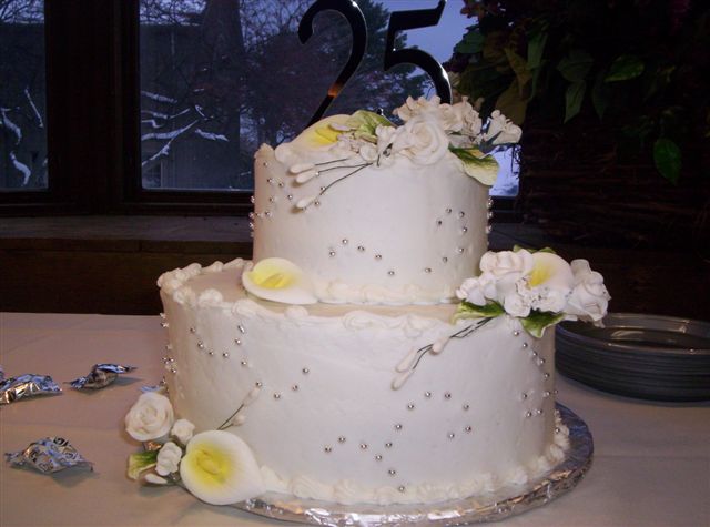 25th Wedding Anniversary Cake 25th Wedding Anniversary Cake
